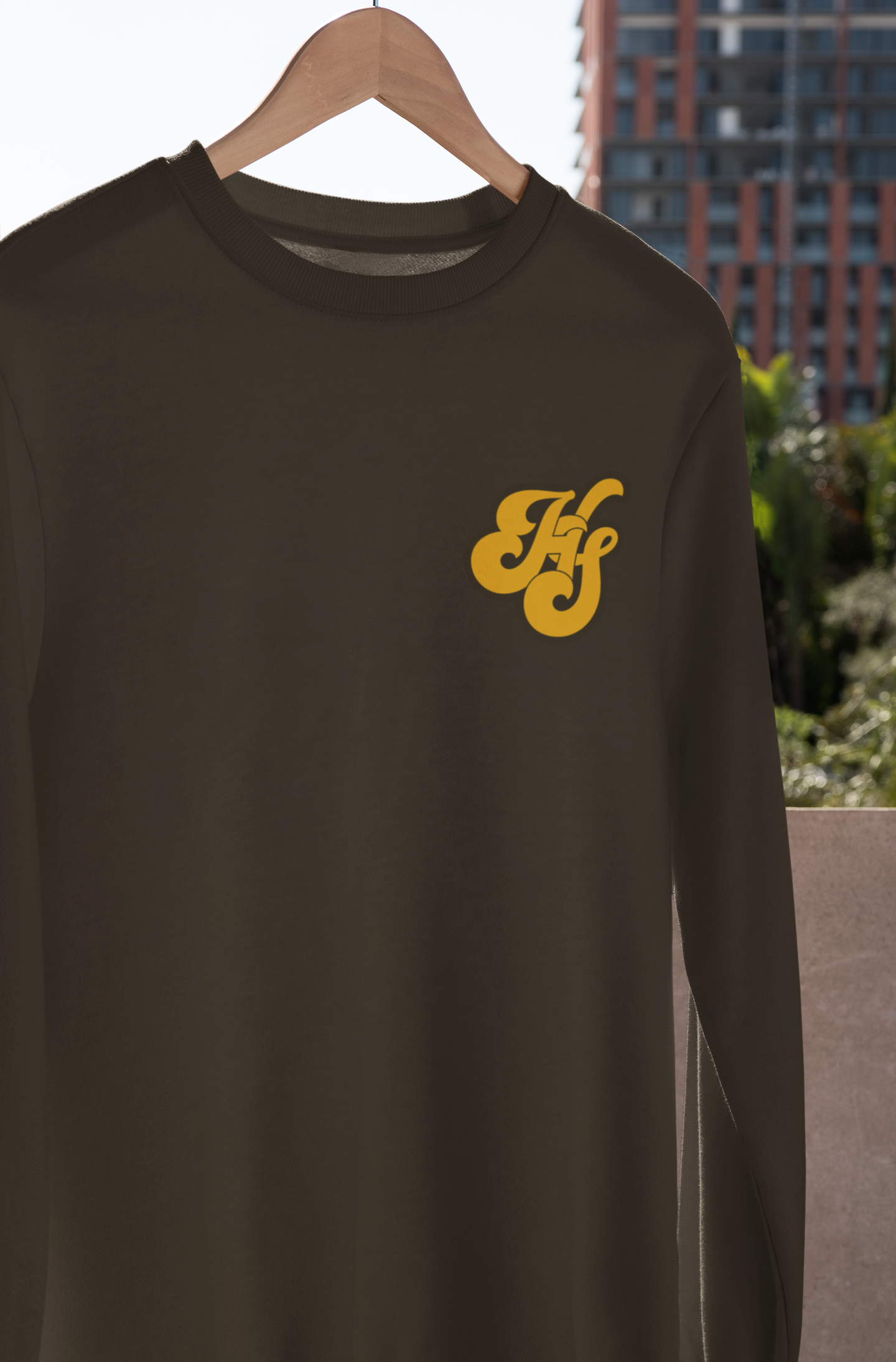 Monogram Icon Long Sleeve Tee